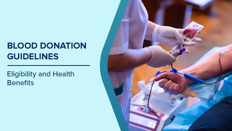 Blood donation guidelines