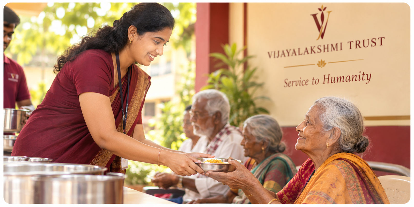 Vijayalakshmi Trust's mission and community impact